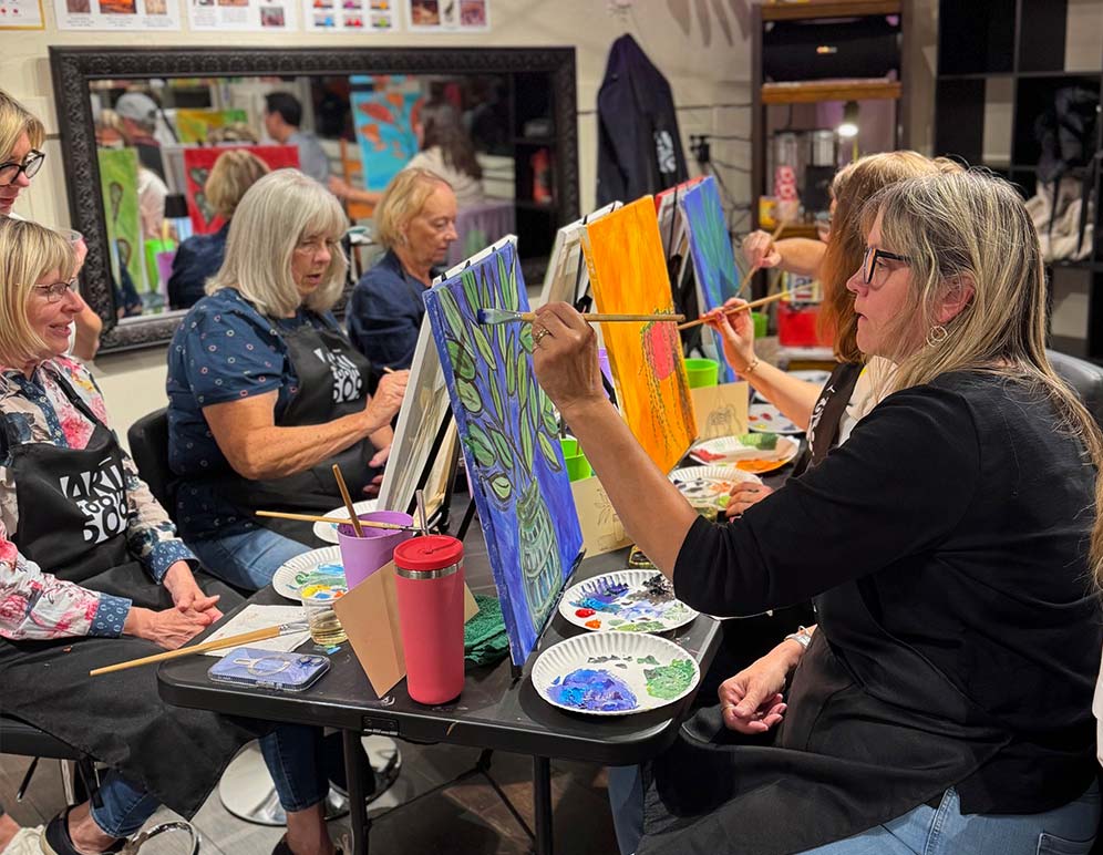Private Parties and Custom Art Events in Spokane